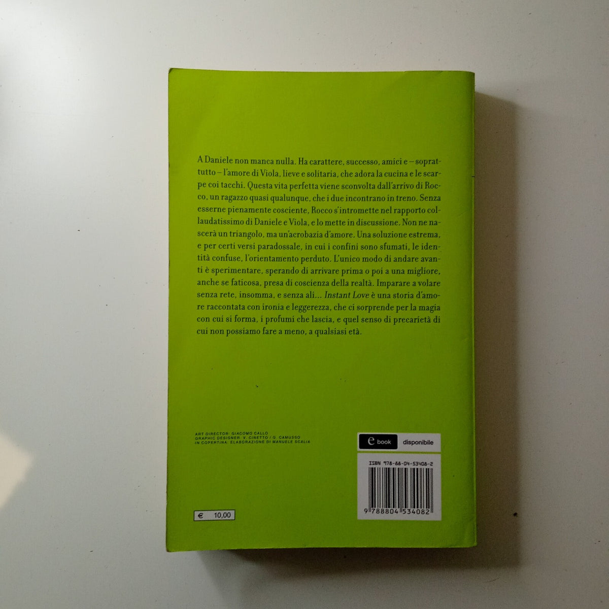 LUCA BIANCHINI " INSTANT LOVE " MONDADORI