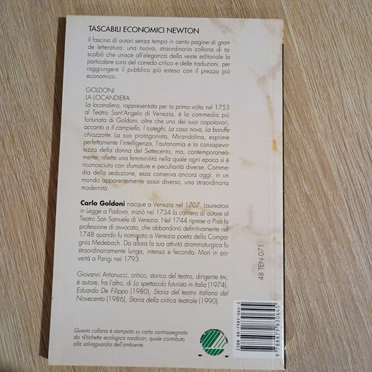 Goldoni - La Locandiera - Newton Tascabili 1000 lire