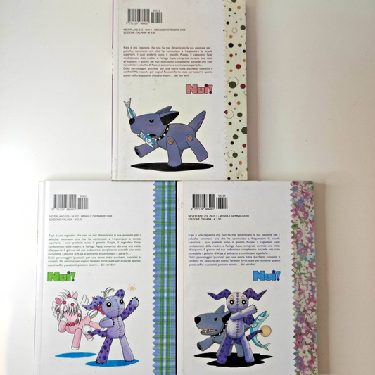 Nui! Manga Serie Completa Volumi 1/3 ITA