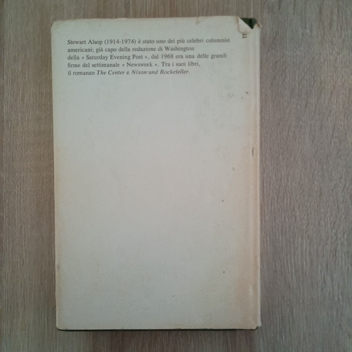 IN ATTESA DI ESECUZIONE PRIMA EDIZIONE ALSOP STEWART MONDADORI 1974