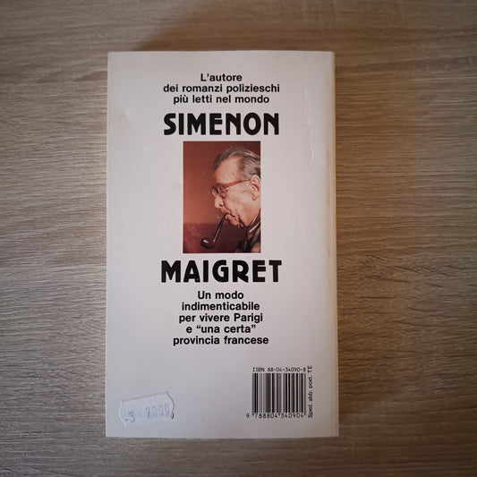 L'amica dela signora Maigret - Giallo Psicologico - Simenon Oscar Mondadori