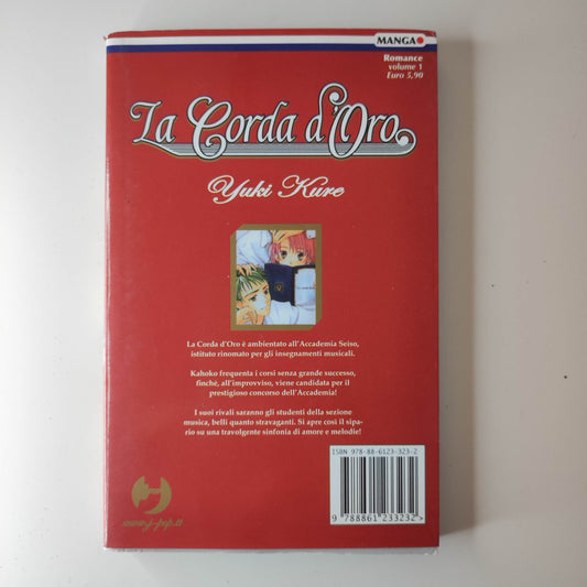 LA CORDA D'ORO # 1 - Yuki Kure - JPOP SHOJO MANGA - RARO - MN25