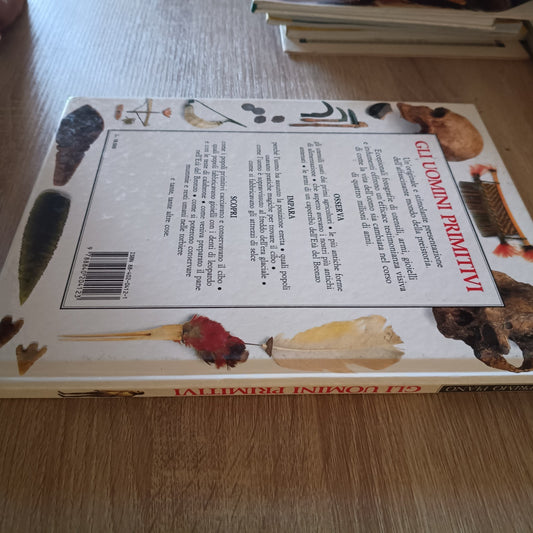 LIBRO GLI UOMINI PRIMITIVI 1989 - In Primo Piano - Istituto grafico de agostini