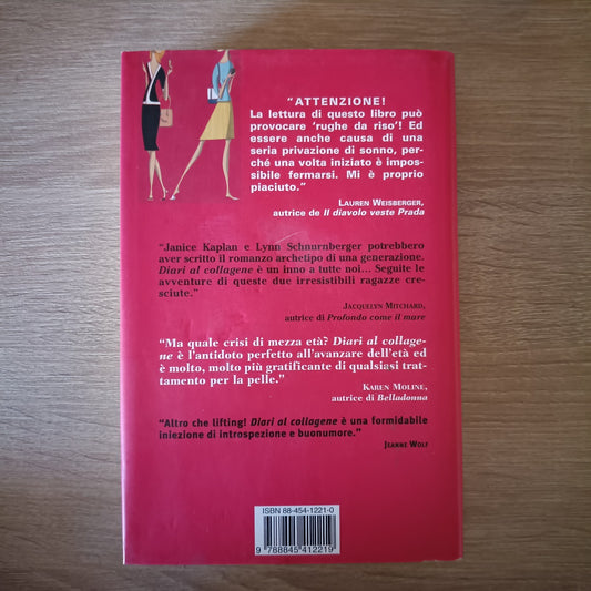 DIARI AL COLLAGENE - Kaplan Schnurnberger - Sonzogno, 2005, RILEGATO!!