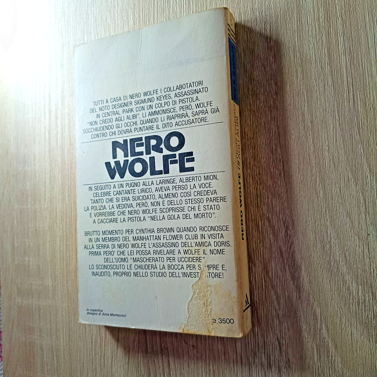 NON CREDO AGLI ALIBI - NERP WOLFE - REX STOUT (PRIMA EDIZIONE 1983)