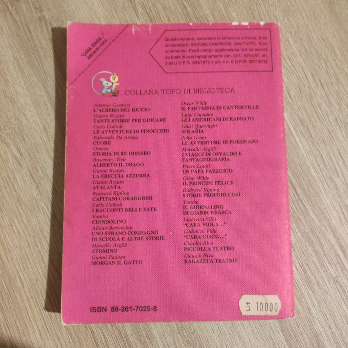 CARA GIADA LETTERE DALL'EUROPA RAGAZZI LUDOVICA VILLA EDITRICE PICCOLI 1988