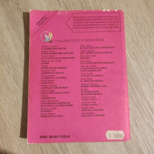 CARA GIADA LETTERE DALL'EUROPA RAGAZZI LUDOVICA VILLA EDITRICE PICCOLI 1988
