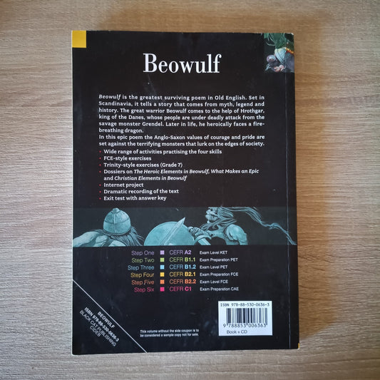 Lettura graduata in inglese Beowulf, Step Four B2.1, Black Cat 9788853006363