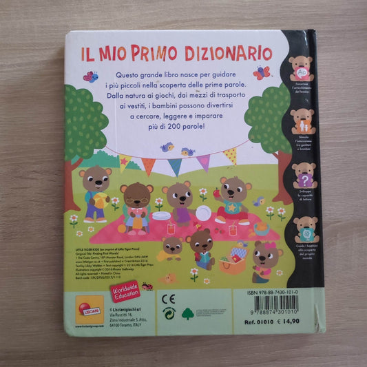 IL MIO PRIMO DIZIONARIO finestrelle per imparare LISCIANI
