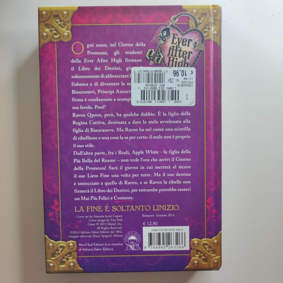 Il libro dei destini - Ever After High - Shannon Hale - Nord-Sud Edizioni