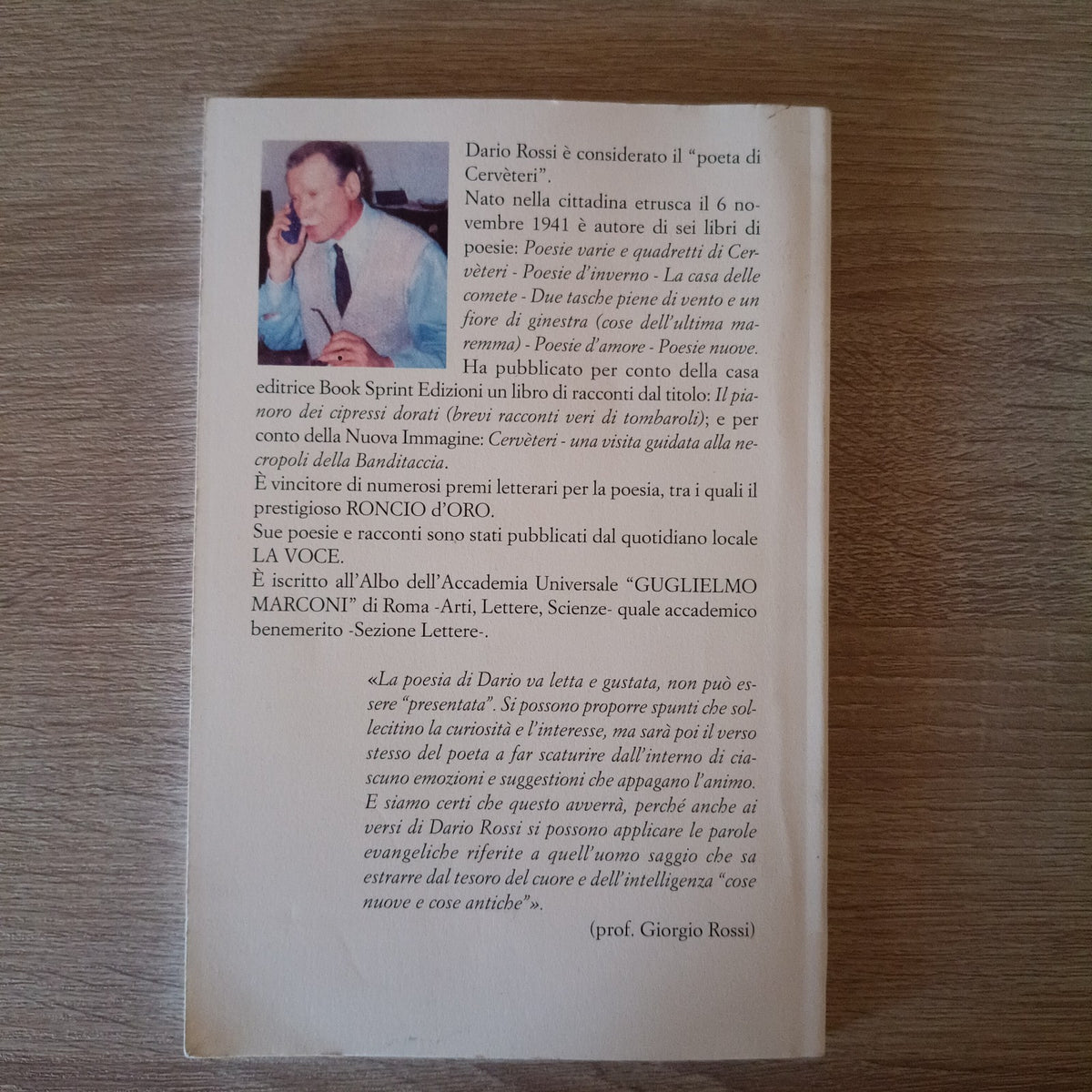 la casa di gesso con le vite davanti - Dario Rossi - Poesie