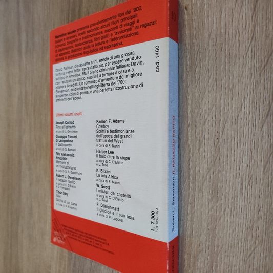 ♥ IL RAGAZZO RAPITO Robert L. Stevenson Feltrinelli Loescher 1980 G52