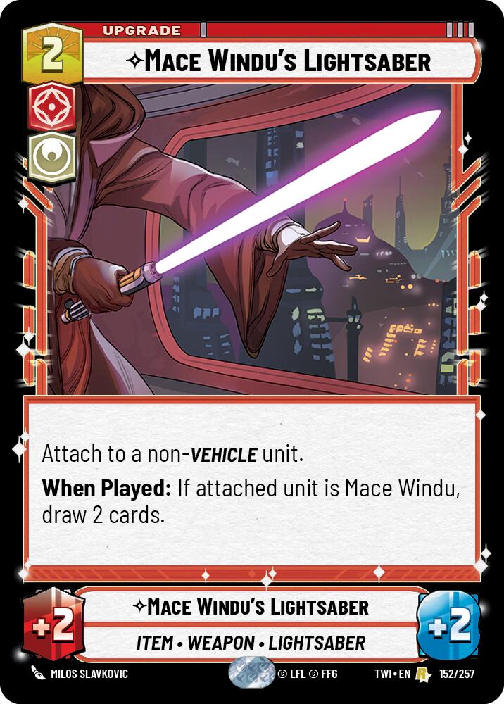 Mace Windu's Lightsaber