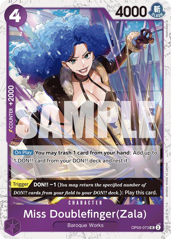 Miss Doublefinger(Zala) (Jolly Roger Foil)