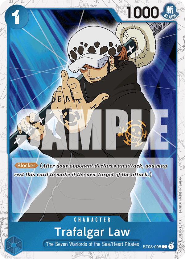 Trafalgar Law (ST03-008) (Jolly Roger Foil)