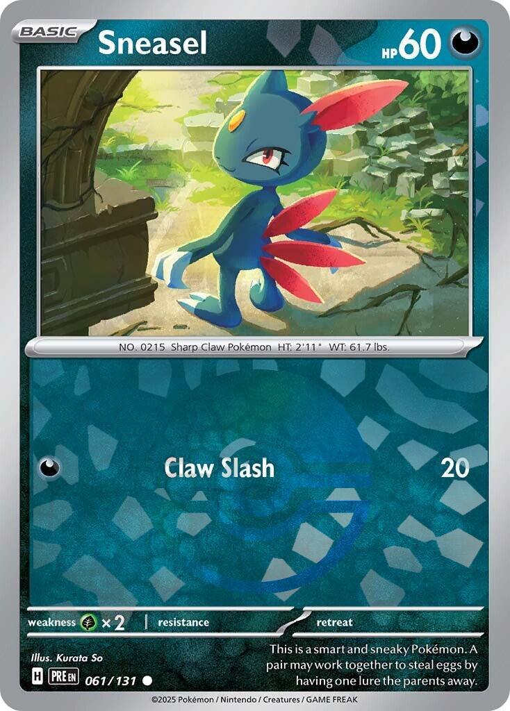 Sneasel (Poke Ball Pattern)