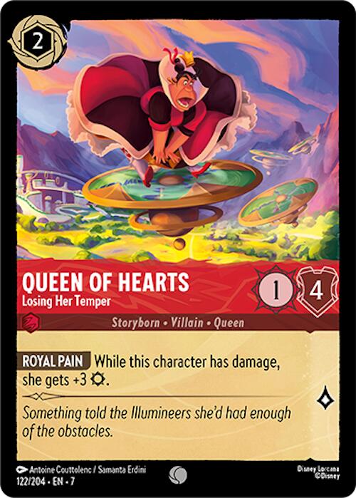 Queen of Hearts - Losing Her Temper