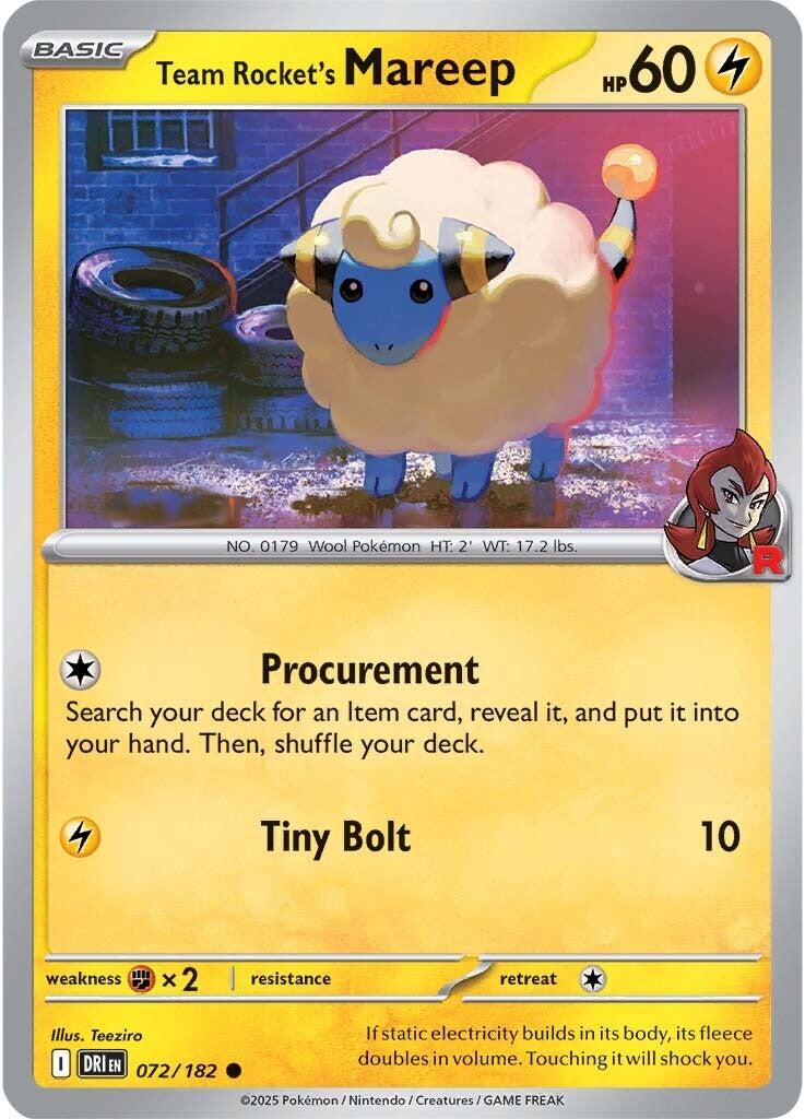 Team Rocket's Mareep