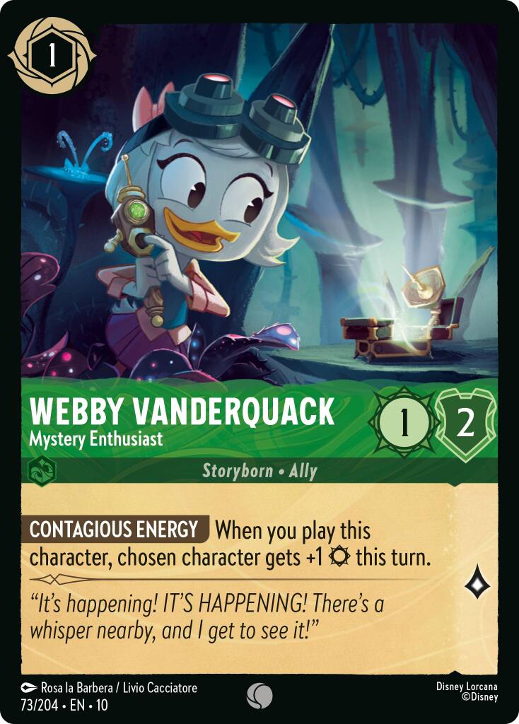 Webby Vanderquack - Mystery Enthusiast