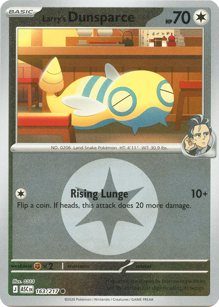 Larry's Dunsparce (Energy Symbol Pattern)