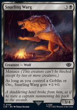 Snarling Warg