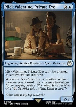 Nick Valentine, Private Eye