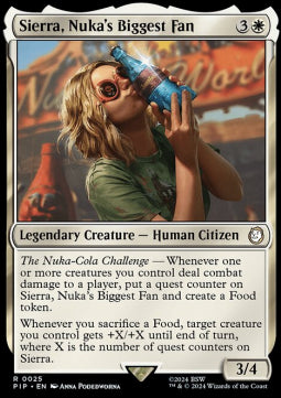 Sierra, Nuka's Biggest Fan