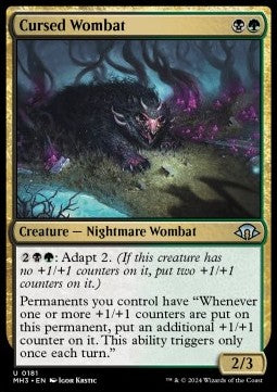 Cursed Wombat