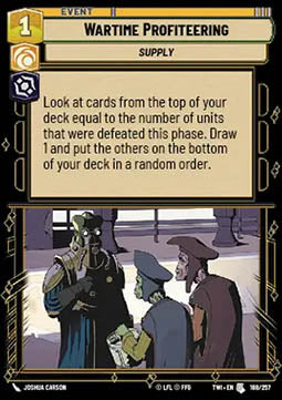 Wartime Profiteering