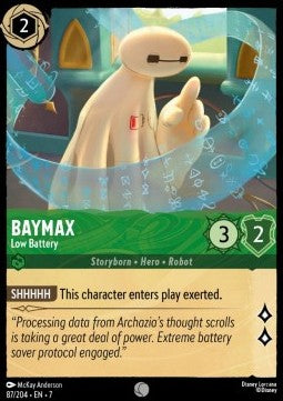 Baymax - Low Battery