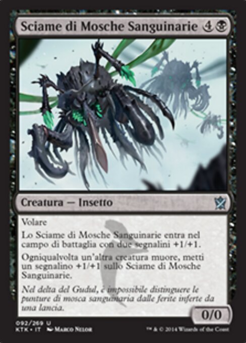 Swarm of Bloodflies