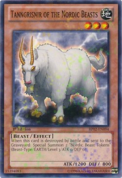 Tanngrisnir of the Nordic Beasts (V.2 - Mosaic Rare)