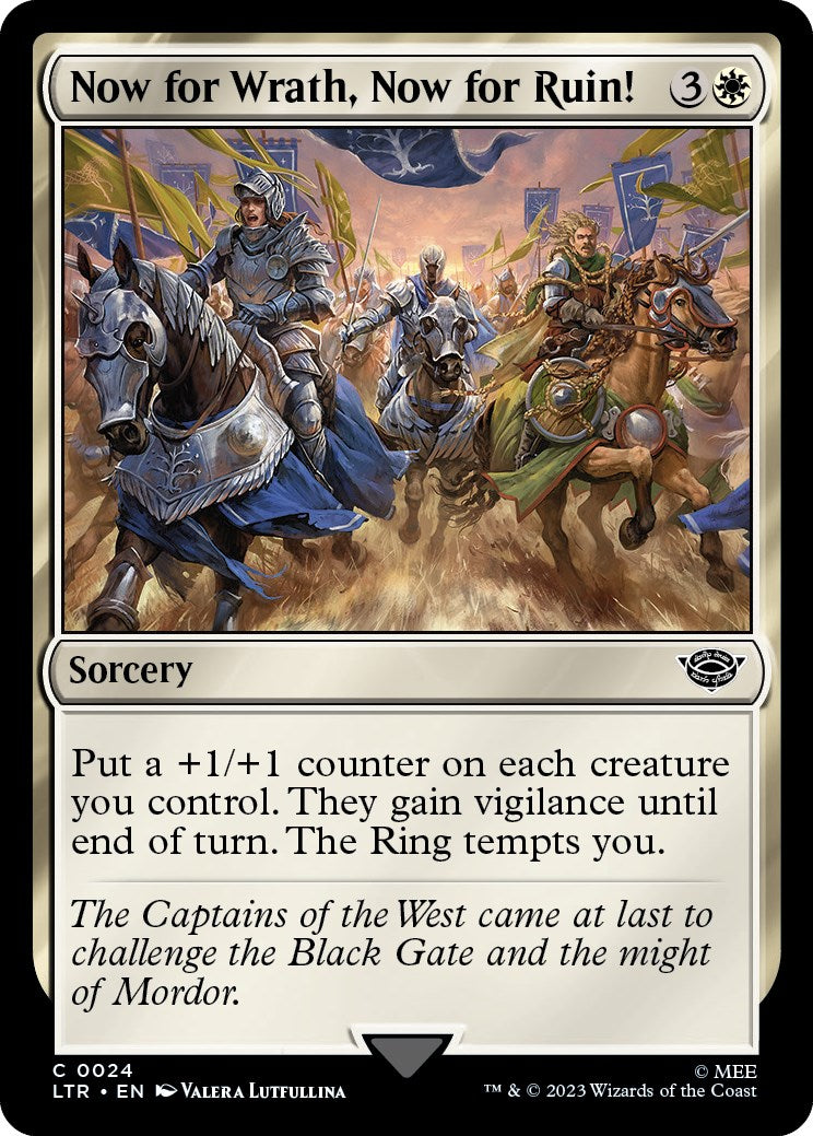 Now for Wrath, Now for Ruin!
