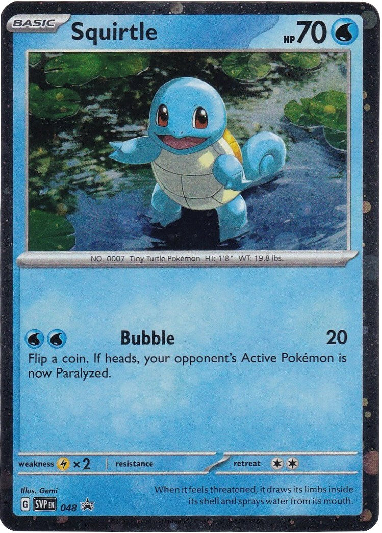 Squirtle - 048 (Cosmos Holo)