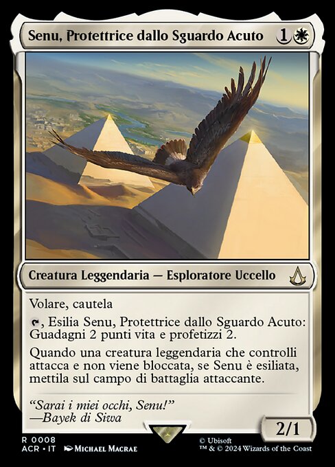 Senu, Keen-Eyed Protector