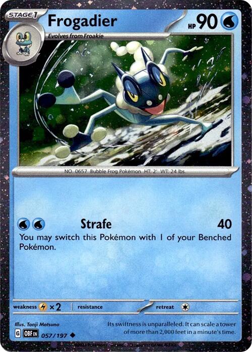 Frogadier - 057/197 (Cosmos Holo)
