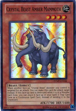 Crystal Beast Amber Mammoth