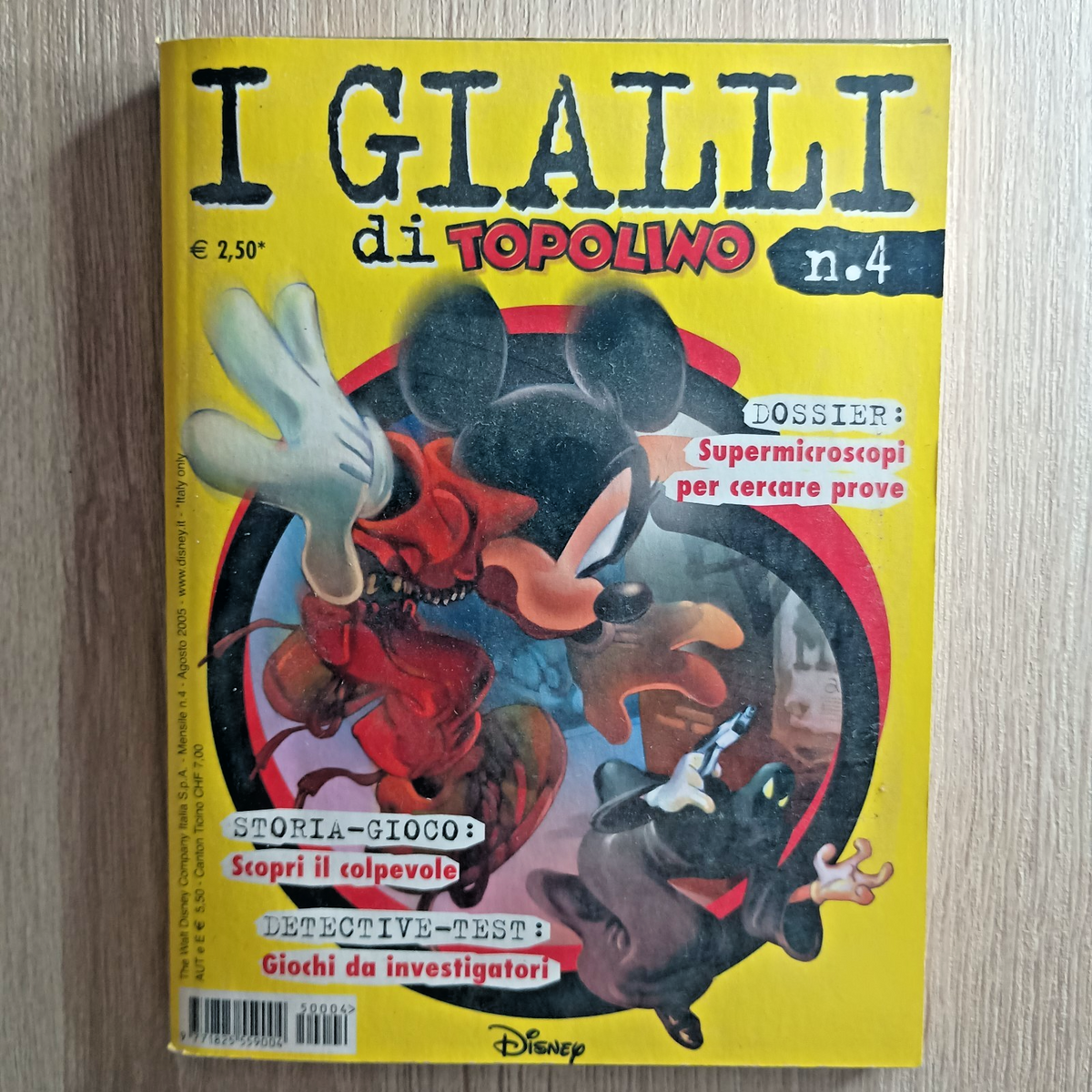 I GIALLI DI TOPOLINO N.4 - PANINI 2005