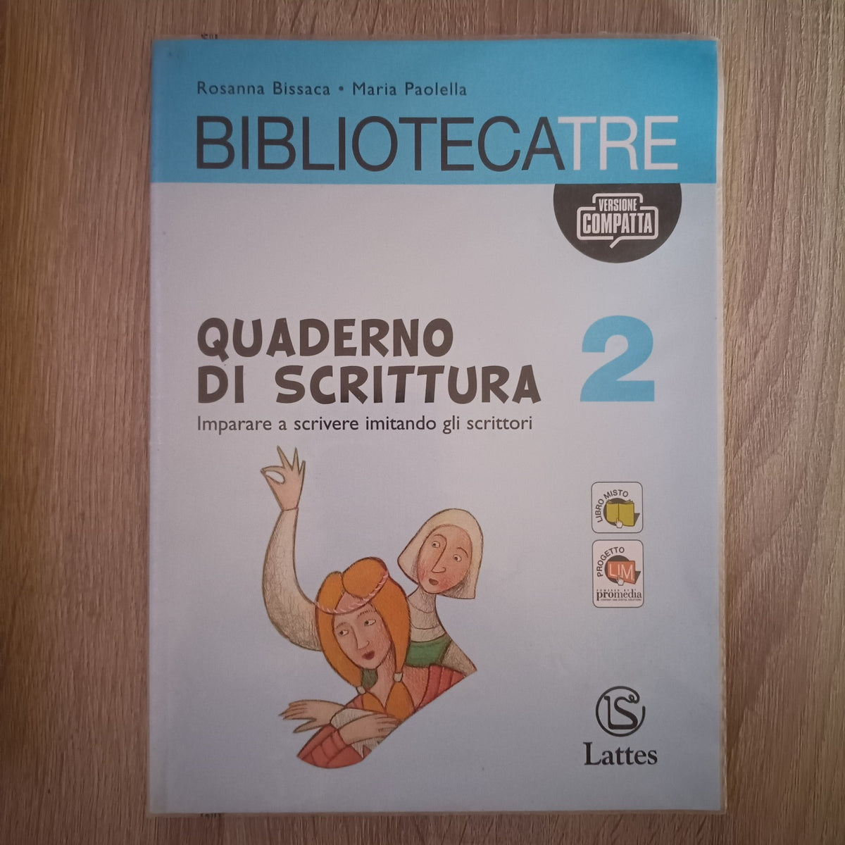 BIBLIOTECATRE 2 ANTOLOGIA ITALIANA - BISSACA, PAOLELLA - LATTES - VER. COMPATTA