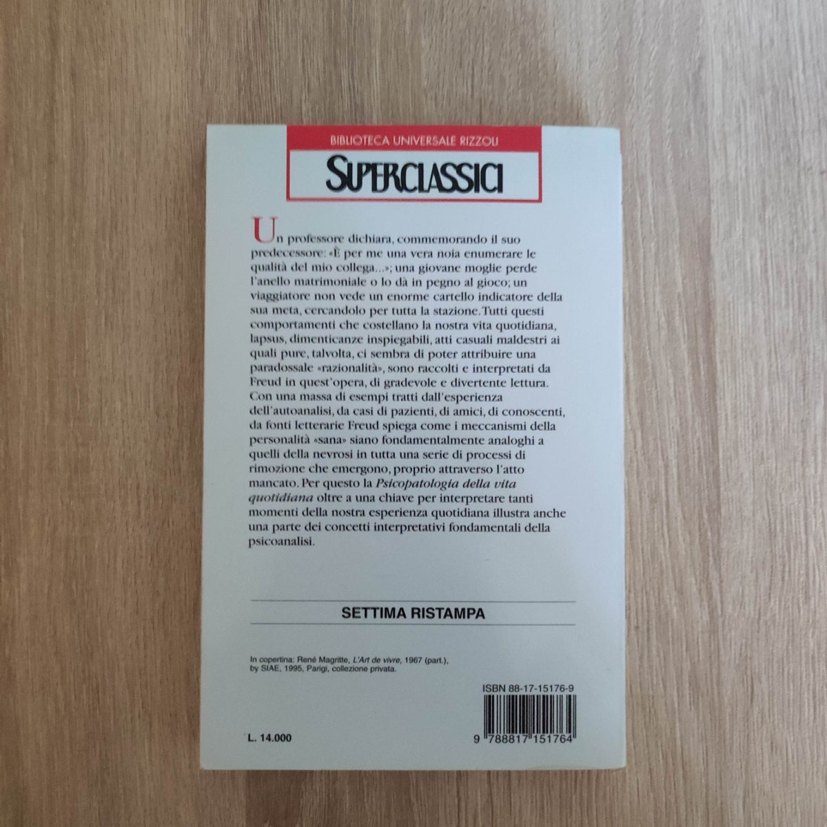 Psicopatologia della vita quotidiana - Sigmund Freud - SUPERCLASSICI