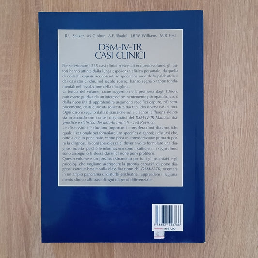 AAVV DSM-IV-TR - CASI CLINICI - Applicazioni Cliniche - Spitze Gibbon -  Masson