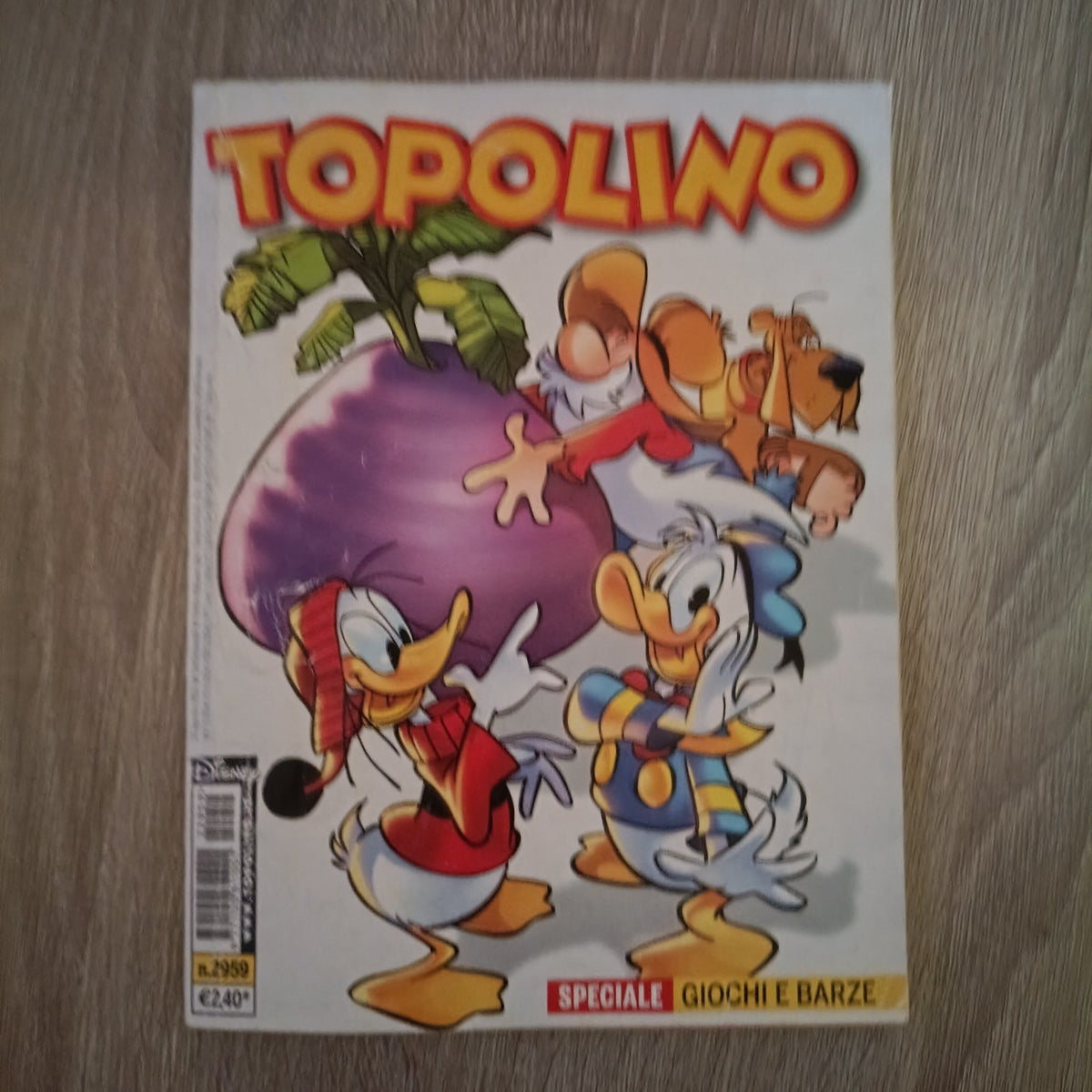 TOPOLINO n.2959 - AGO 2012 - Fumetto Disney