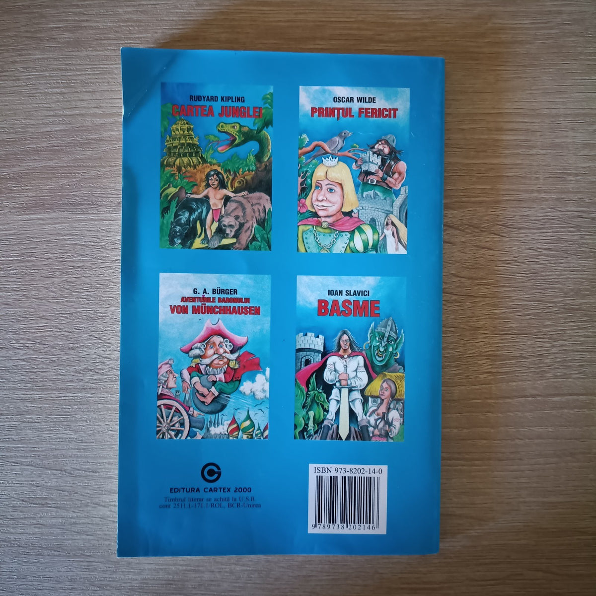 A DOUA CARTE A JUNGLEI - RUDYARD KIPLING - Cartex 2000