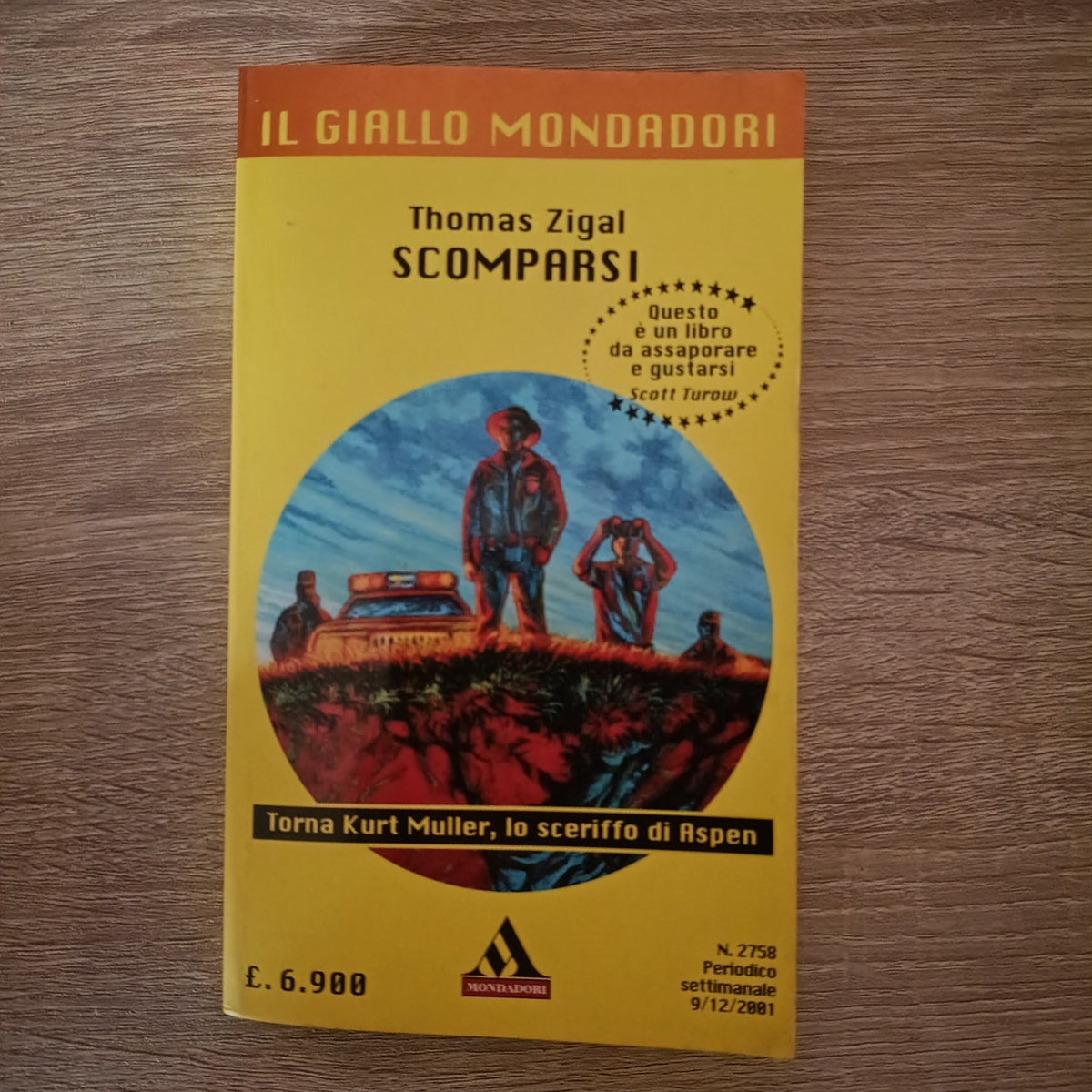Scomparsi - Thomas Zigal - GIALLO MONDADORI