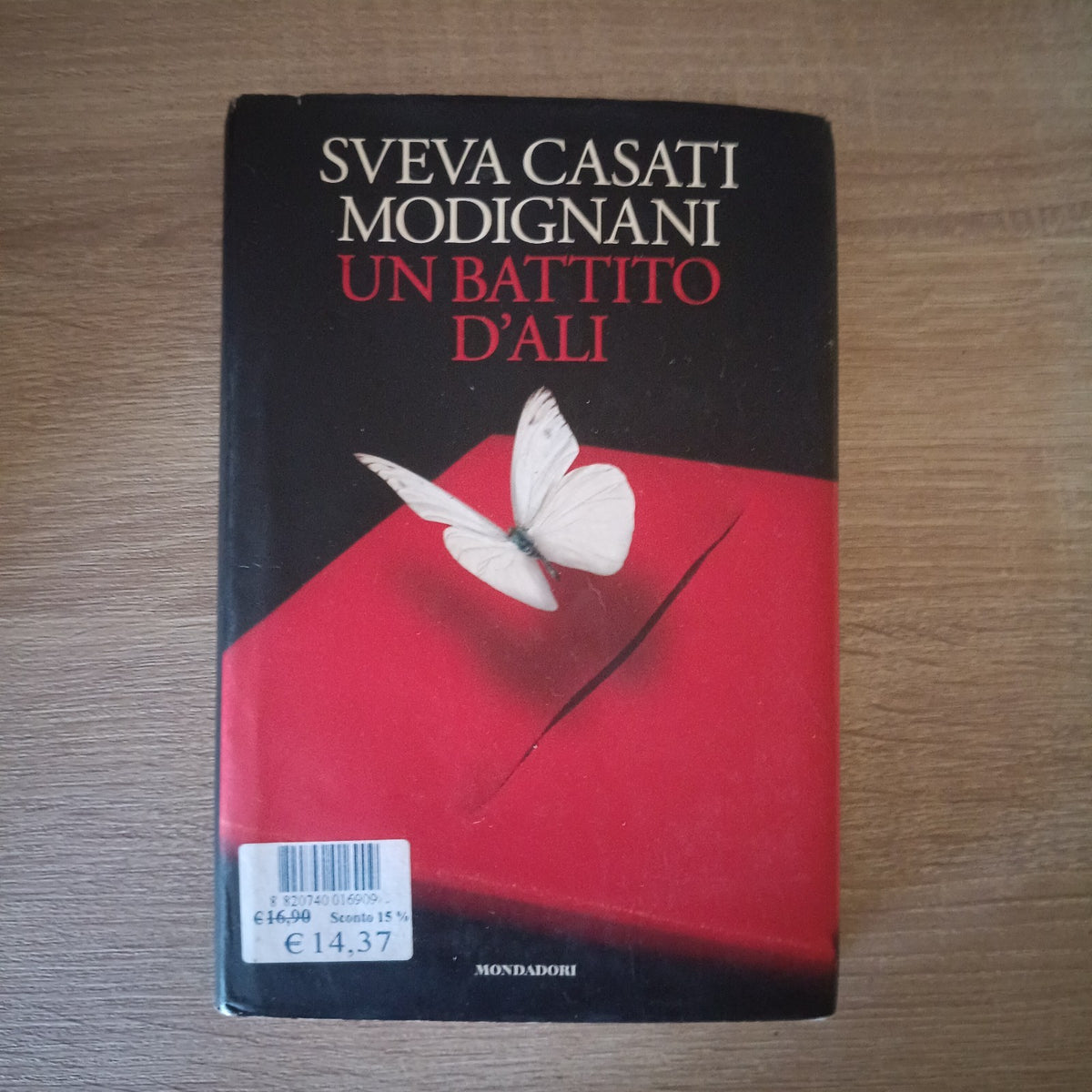 Libro "Un battito d'ali" di Sveva Casati Modigliani
