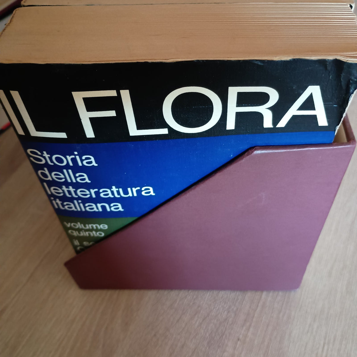 IL FLORA - Storia della letteratura italiana - volumi 1/5 - Mondadori 1966