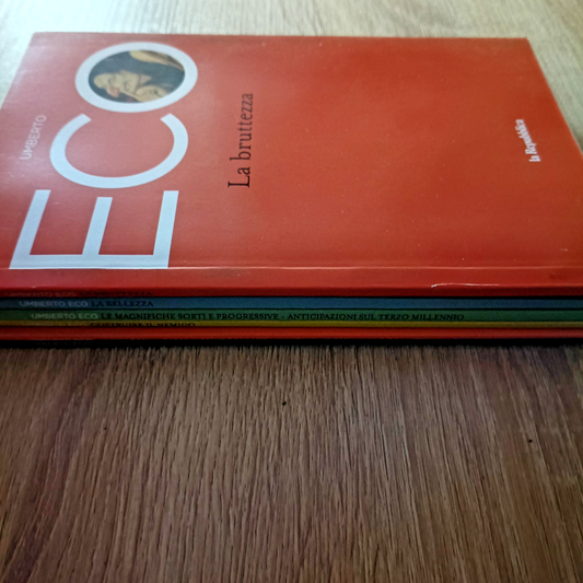 UMBERTO ECO Lotto 6 Libri SERIE Repubblica Gedi (2020/2021) Volumi Saggi brevi