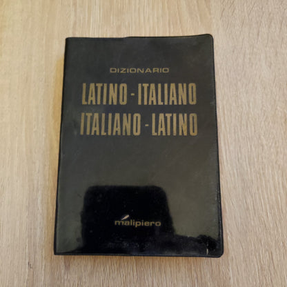 Dizionario Latino -italiano , Italiano -latino. Malipiero