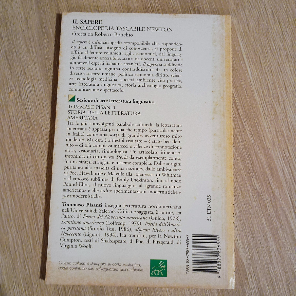 Storia della letteratura americana [Dec 01, 1994] Pisanti, Tommaso