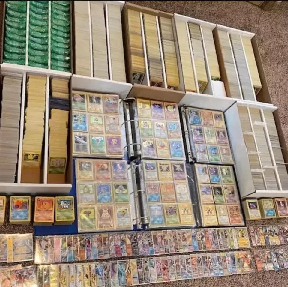 Super MEGA Lotto Pokemon ITA 700 carte TUTTE DIVERSE! + RARE + HOLO BULK